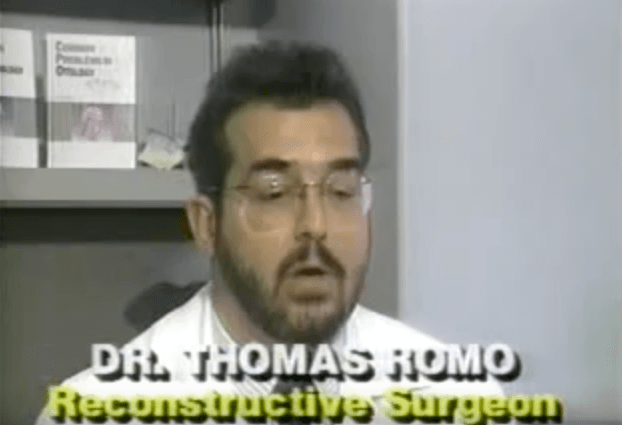 Dr. Romo discussing revision rhinoplasty