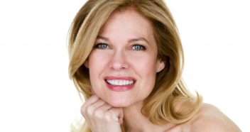 Woman following botox treatment in New York